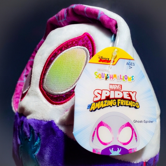 Marvel Squishmallow 7-8 IN Spiderman Ghost Spider NEW - Picture 2 of 3